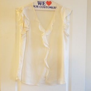 Ruffled Blouse Cream